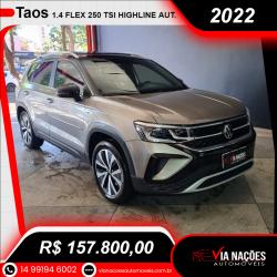 VOLKSWAGEN Taos 1.4 16V 4P FLEX 250 TSI HIGHLINE AUTOMTICO