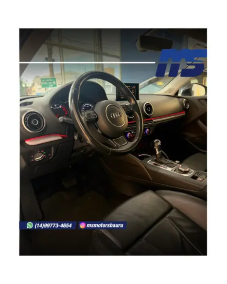 AUDI A3 Sedan 2.0 16V 4P TFSI AMBITION S-TRONIC AUTOM�TICO, Foto 7