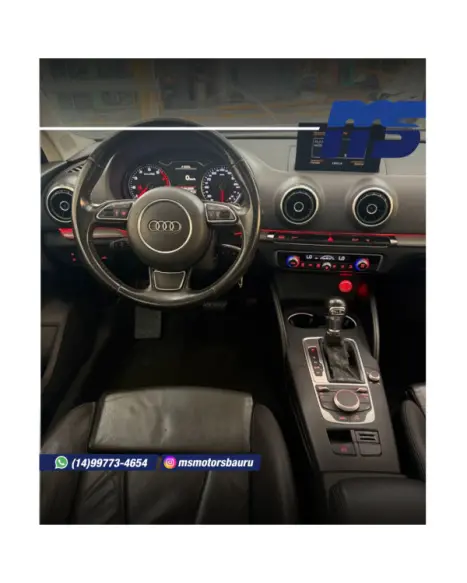 AUDI A3 Sedan 2.0 16V 4P TFSI AMBITION S-TRONIC AUTOM�TICO, Foto 8