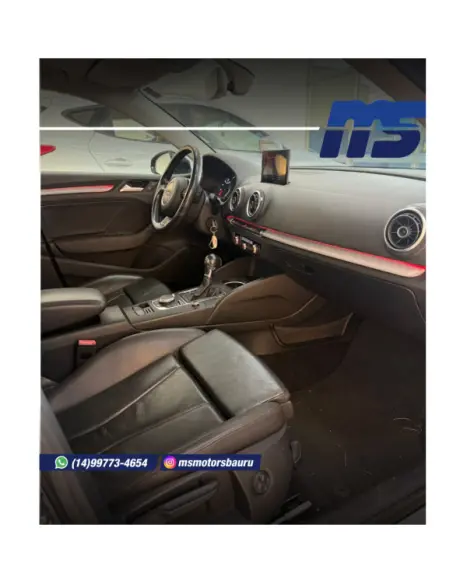 AUDI A3 Sedan 2.0 16V 4P TFSI AMBITION S-TRONIC AUTOM�TICO, Foto 12