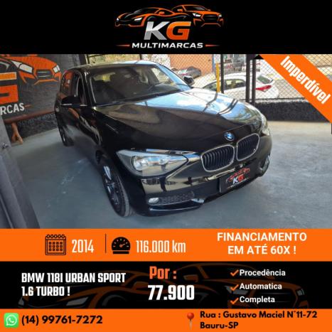 BMW 118i 1.6 16V 4P URBAN LINE TURBO, Foto 1