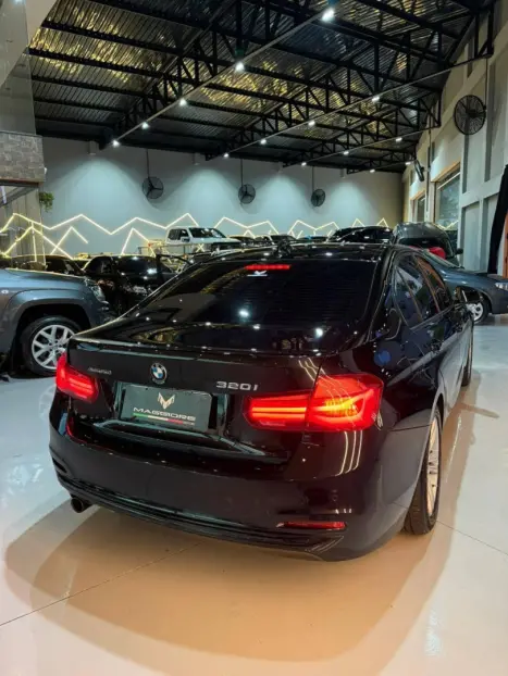 BMW 320I 2.0 16V 4P SPORT TURBO ACTIVE FLEX AUTOMTICO, Foto 9