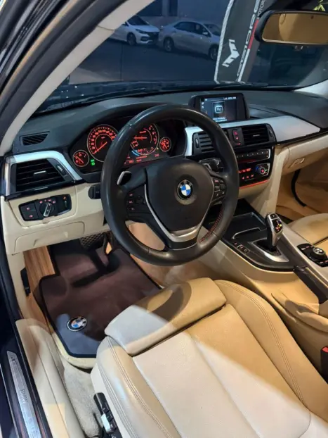 BMW 320I 2.0 16V 4P SPORT TURBO ACTIVE FLEX AUTOMTICO, Foto 13