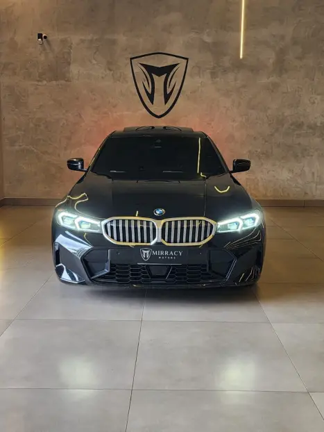 BMW 320I 2.0 16V 4P M SPORT GP TURBO ACTIVE FLEX AUTOM�TICO, Foto 2