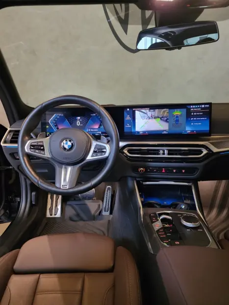 BMW 320I 2.0 16V 4P M SPORT GP TURBO ACTIVE FLEX AUTOM�TICO, Foto 6