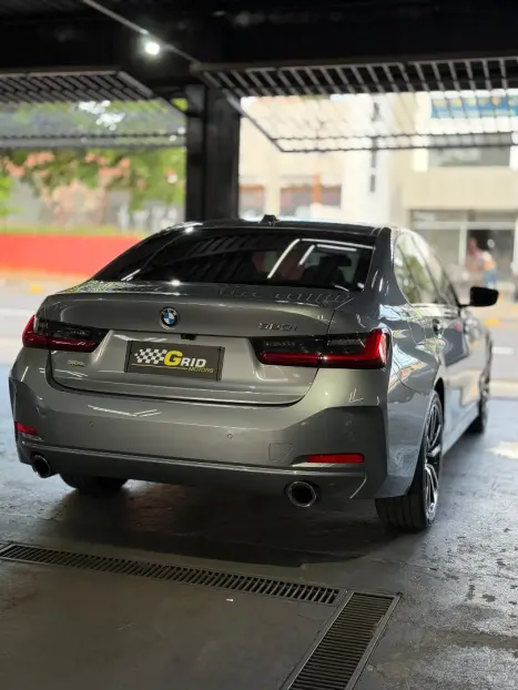 BMW 320I 2.0 16V 4P M SPORT GP TURBO ACTIVE FLEX AUTOM�TICO, Foto 8