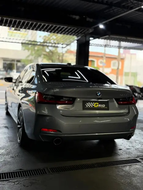 BMW 320I 2.0 16V 4P M SPORT GP TURBO ACTIVE FLEX AUTOM�TICO, Foto 9