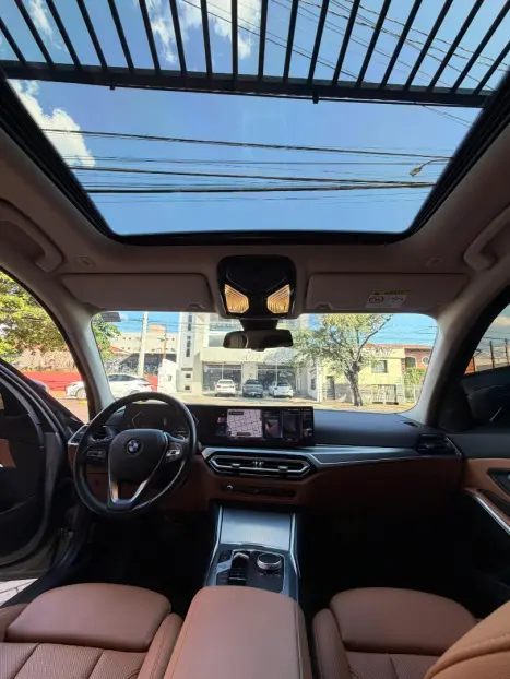 BMW 320I 2.0 16V 4P M SPORT GP TURBO ACTIVE FLEX AUTOM�TICO, Foto 14