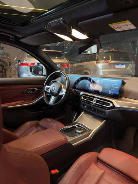 BMW 320I 2.0 16V 4P M SPORT GP TURBO ACTIVE FLEX AUTOM�TICO, Foto 12