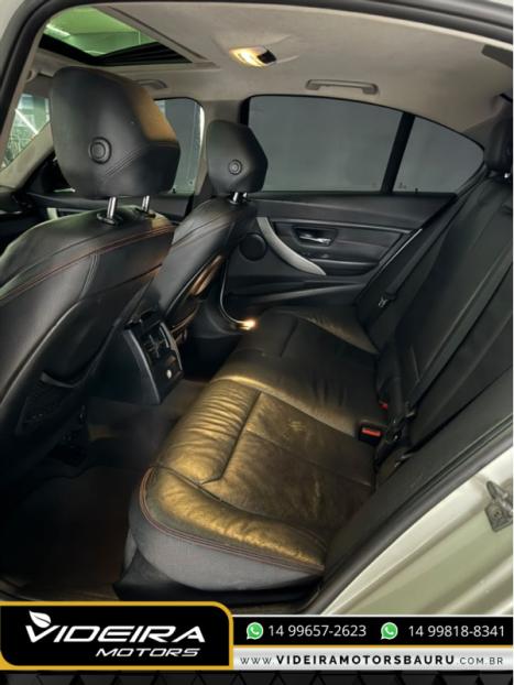 BMW 328I 2.0 16V 4P M SPORT ACTIVEFLEX AUTOMÁTICO, Foto 10