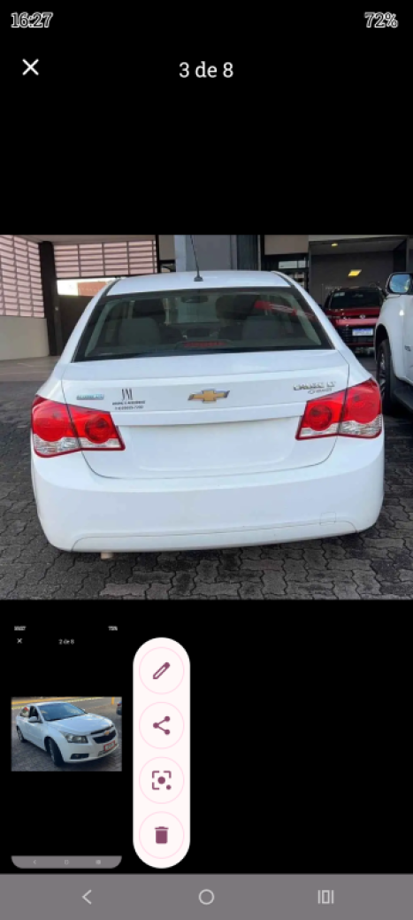 CHEVROLET Cruze Sedan 1.8 16V 4P LT ECOTEC FLEX AUTOM�TICO, Foto 2