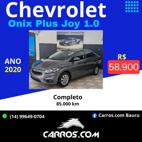 CHEVROLET Onix Sedan 1.0 4P FLEX JOY PLUS, Foto 1