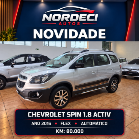 CHEVROLET Spin 1.8 4P FLEX ACTIV5 AUTOMÁTICO, Foto 1