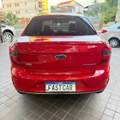 FORD Ka + Sedan 1.5 12V 4P FLEX TI-VCT TITANIUM AUTOM�TICO, Foto 8