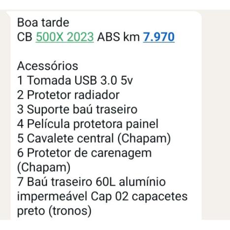 HONDA CB 500 X ABS, Foto 10