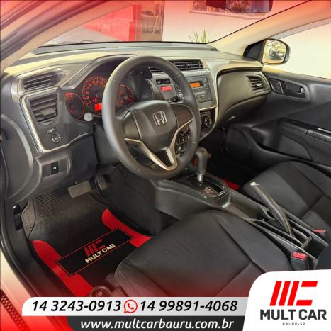HONDA City Sedan 1.5 16V 4P LX FLEX AUTOM�TICO, Foto 9