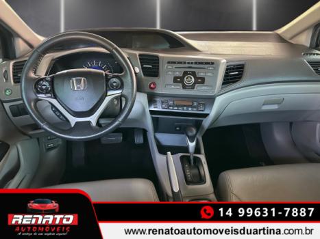 HONDA Civic 1.8 16V 4P FLEX LXS AUTOM�TICO, Foto 10