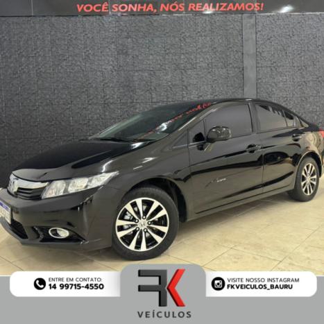 HONDA Civic 1.8 16V 4P FLEX LXS AUTOM�TICO, Foto 1