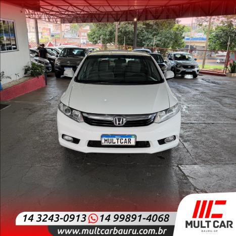 HONDA Civic 1.8 16V 4P FLEX LXL AUTOM�TICO, Foto 2