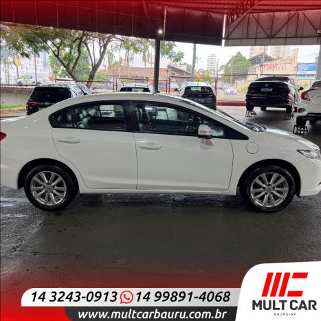 HONDA Civic 1.8 16V 4P FLEX LXL AUTOM�TICO, Foto 8