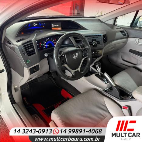HONDA Civic 1.8 16V 4P FLEX LXL AUTOM�TICO, Foto 9