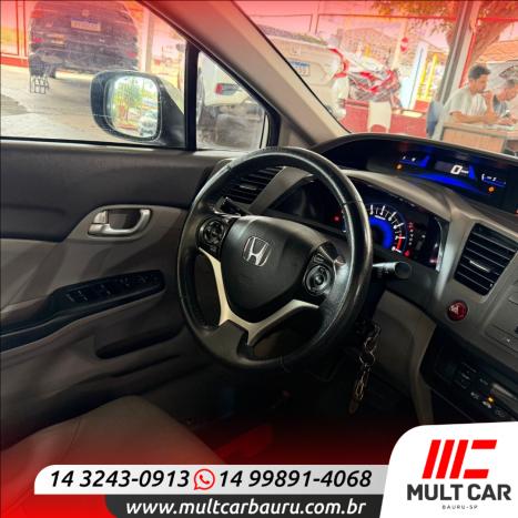 HONDA Civic 1.8 16V 4P FLEX LXL AUTOM�TICO, Foto 12