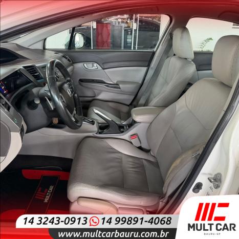HONDA Civic 1.8 16V 4P FLEX LXL AUTOM�TICO, Foto 13
