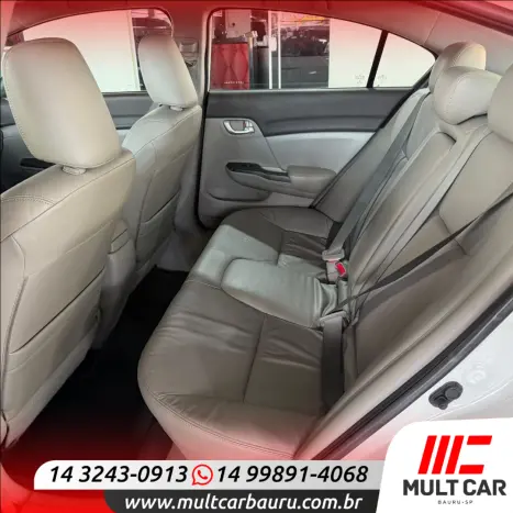 HONDA Civic 1.8 16V 4P FLEX LXL AUTOM�TICO, Foto 14