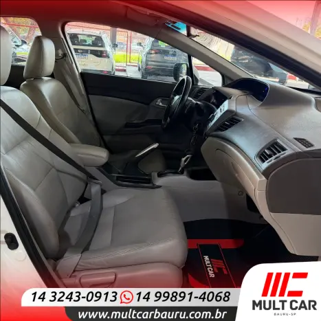 HONDA Civic 1.8 16V 4P FLEX LXL AUTOM�TICO, Foto 17