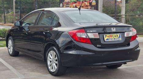 HONDA Civic 1.8 16V 4P FLEX LXS AUTOM�TICO, Foto 6