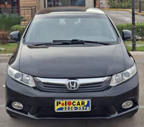 HONDA Civic 1.8 16V 4P FLEX LXS AUTOM�TICO, Foto 2