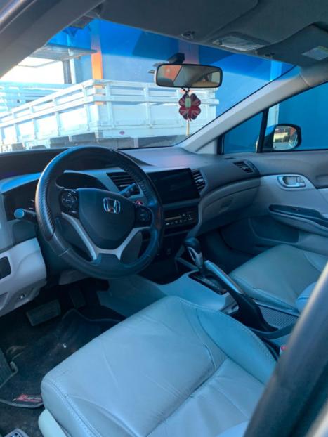 HONDA Civic 1.8 16V 4P FLEX LXS AUTOM�TICO, Foto 4