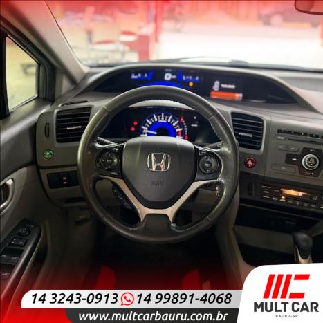 HONDA Civic 1.8 16V 4P LXS AUTOMÁTICO, Foto 10