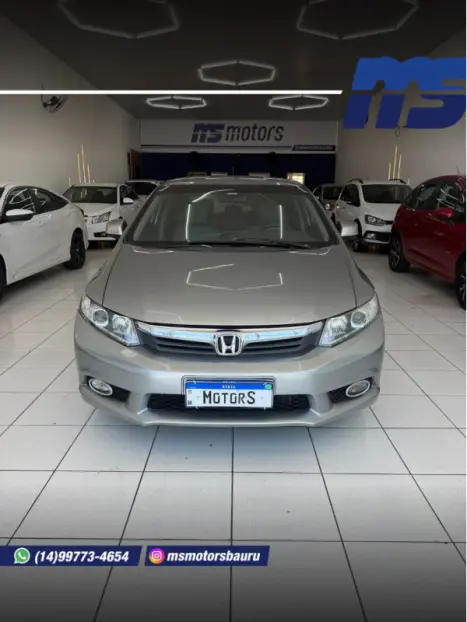 HONDA Civic 1.8 16V 4P FLEX LXS AUTOMÁTICO, Foto 2