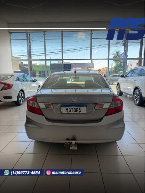 HONDA Civic 1.8 16V 4P FLEX LXS AUTOMÁTICO, Foto 5