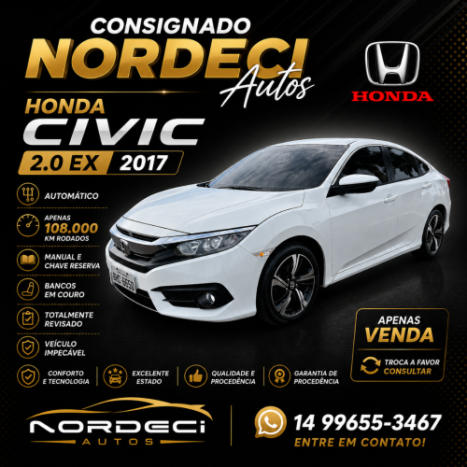 HONDA Civic 2.0 16V 4P EX FLEX  AUTOM�TICO CVT, Foto 1
