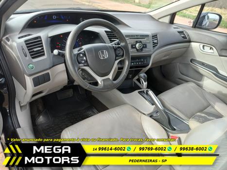 HONDA Civic 2.0 16V 4P FLEX LXR AUTOM�TICO, Foto 9