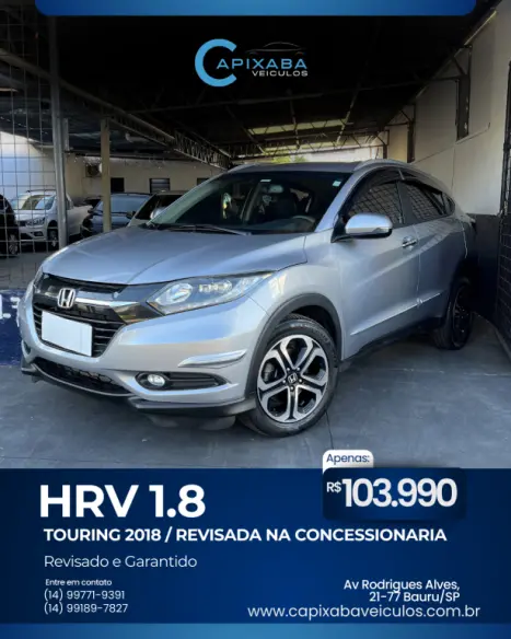 HONDA HR-V 1.8 16V 4P TOURING FLEX AUTOM�TICO CVT, Foto 1