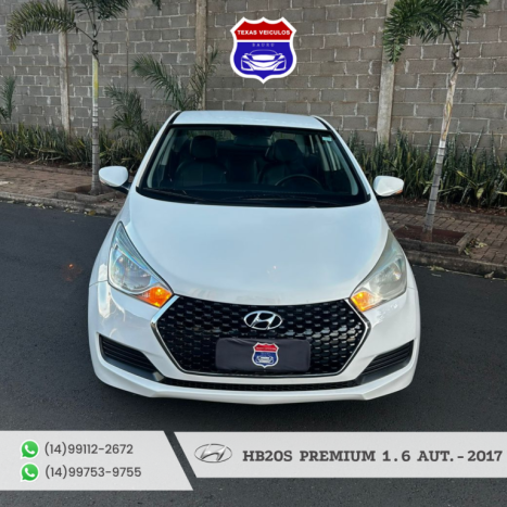 HYUNDAI HB 20 Sedan 1.6 16V 4P FLEX PREMIUM AUTOMÁTICO, Foto 1 HYUNDAI HB 20 Sedan 1.6 16V 4P FLEX PREMIUM AUTOMÁTICO, Foto 1