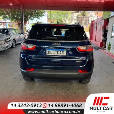 JEEP Compass 1.3 16V 4P FLEX LONGITUDE T270 TURBO AUTOM�TICO, Foto 6
