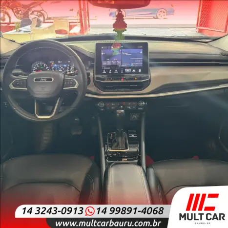 JEEP Compass 1.3 16V 4P FLEX LONGITUDE T270 TURBO AUTOM�TICO, Foto 9