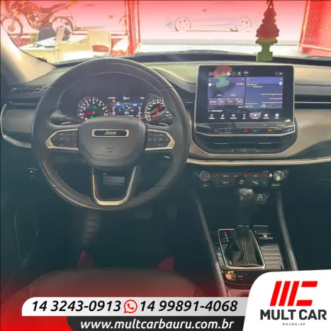 JEEP Compass 1.3 16V 4P FLEX LONGITUDE T270 TURBO AUTOM�TICO, Foto 10