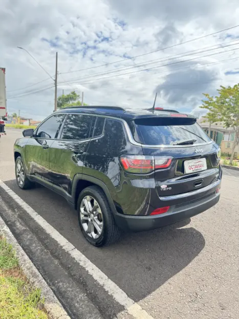 JEEP Compass 1.3 16V 4P FLEX LONGITUDE T270 TURBO AUTOM�TICO, Foto 9