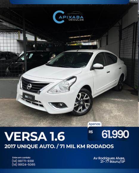 NISSAN Versa Sedan 1.6 16V 4P UNIQUE FLEX XTRONIC AUTOMTICO CVT, Foto 1
