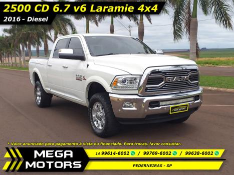 RAM 2500 6.7 I6 24V SLT CABINE DUPLA TURBO DIESEL LARAMIE 4X4 AUTOMÁTICO, Foto 1 RAM 2500 6.7 I6 24V SLT CABINE DUPLA TURBO DIESEL LARAMIE 4X4 AUTOMÁTICO, Foto 1