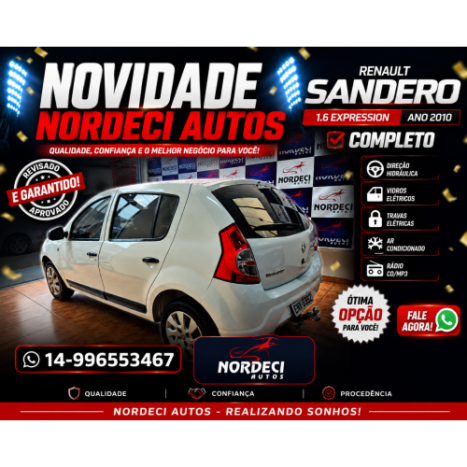 RENAULT Sandero 1.6 4P FLEX EXPRESSION, Foto 1