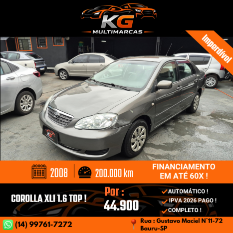 TOYOTA Corolla 1.6 16V 4P XLI AUTOM�TICO, Foto 1