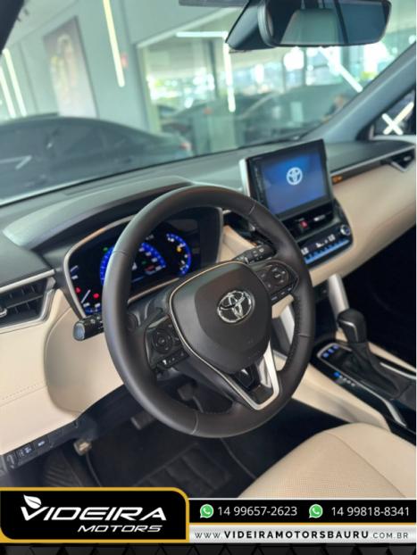 TOYOTA Corolla Cross 1.8 16V 4P FLEX VVT-I HYBRID XRX AUTOMÁTICO CVT, Foto 8