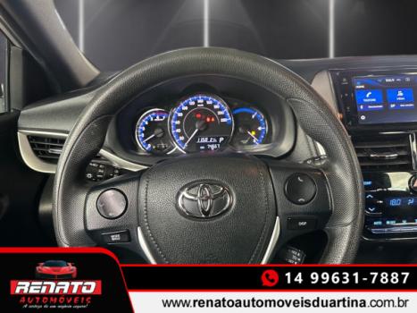 TOYOTA Yaris Hatch 1.3 16V 4P FLEX XL PLUS TECH MULTIDRIVE AUTOM�TICO CVT, Foto 8
