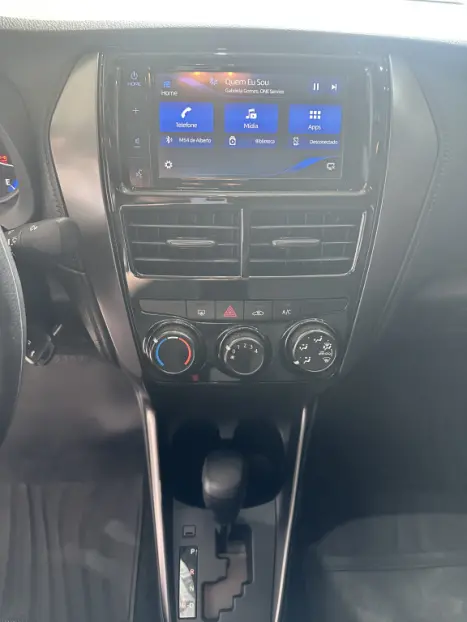 TOYOTA Yaris Sedan 1.5 16V 4P FLEX XL MULTIDRIVE AUTOM�TICO CVT, Foto 8